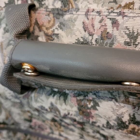 Vintage 1970s PIERRE CARDIN Tapestry Garment Suit Bag Luggage Carry On RARE Zip - Picture 6 of 13